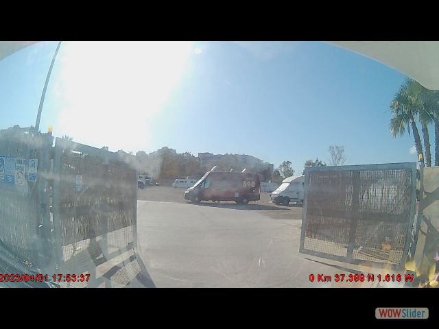 34e_Aguilas, Entrée parking