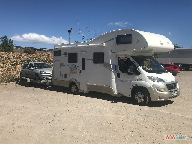 40_Castellon de la Plana, notre emplacement