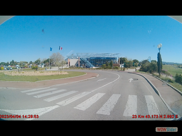 8_Narbonne arrivée parking 8_Narbonne arrivée parking