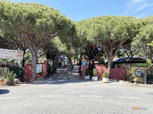 16_Cabopino, entrée du camping