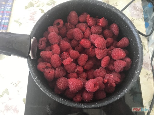 653_Préparation gelée de framboise 653_Préparation gelée de framboise