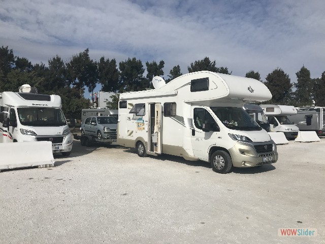 85_La Cala de Mijas, parking étape