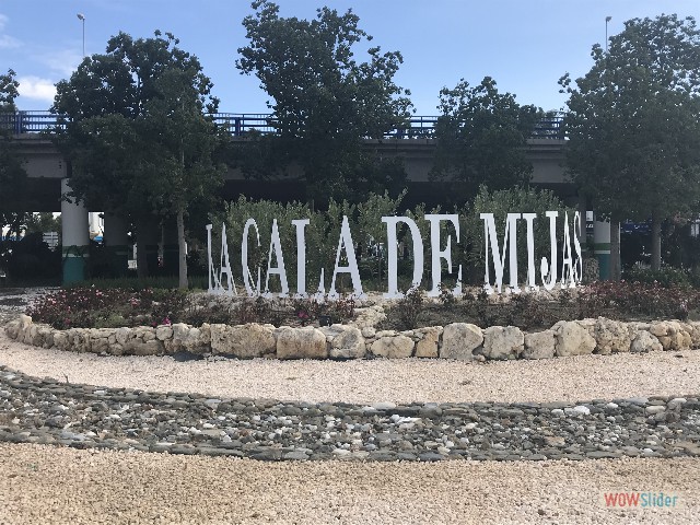 87_La Cala de Mijas, parking étape